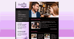 Desktop Screenshot of jewishspeeddating.com